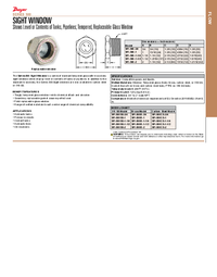 Thumbnail of document Data Sheet - Series 500 Sight Window